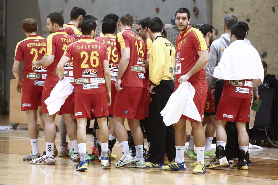 Slovenija Makedonija rokomet prijateljska tekma dvorana Polaj Trbovlje | Avtor: Saša Despot