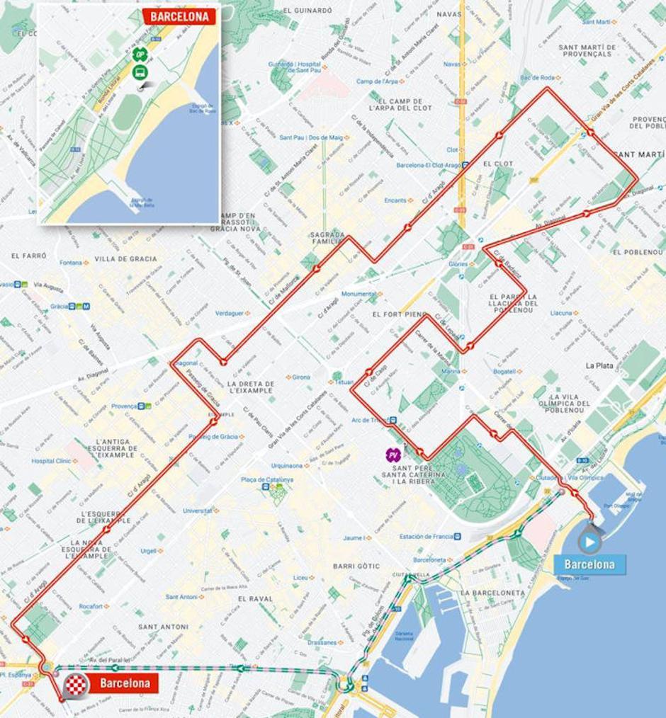 Trasa 1. etape Vuelte | Avtor: Cyclingstage