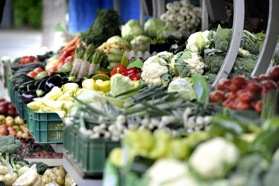 Zelenjava na tržnici | Avtor: Anže Petkovšek