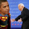 Obama je dejal, da ga je oče s planeta Kripton poslal reševat Zemljo.