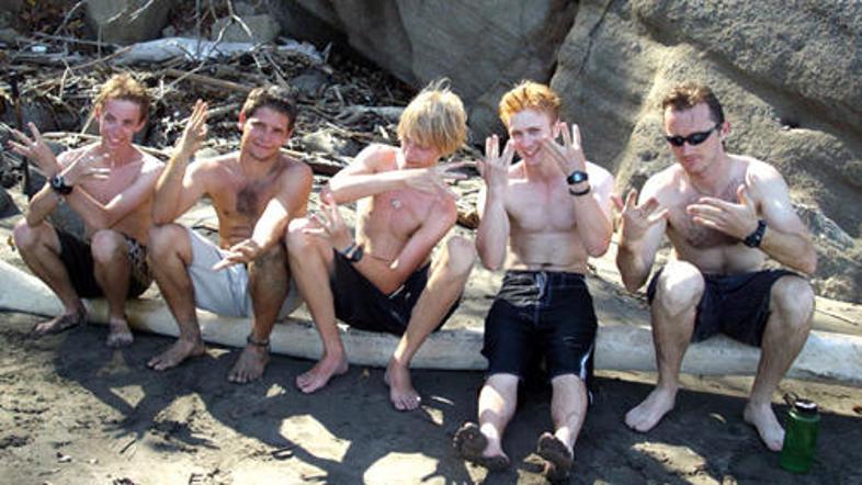 Prva skupina mladih Britancev je že na otoku San Lucas, ki spada pod Kostariko.