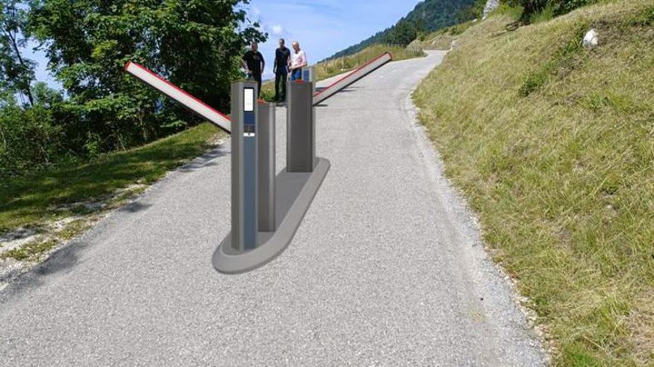 zapornica pred planino Kuhelj | Avtor: občina Kobarid