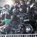 navijači policisti Maribor Olimpija Ljubljana Green Dragons derbi izgred