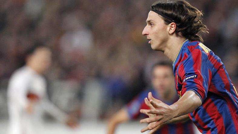 Zlatan Ibrahimović je rešil Barço pred nenadejanim porazom. (Foto: Reuters)