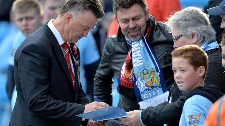 Van Gaal Manchester City Manchester United 
