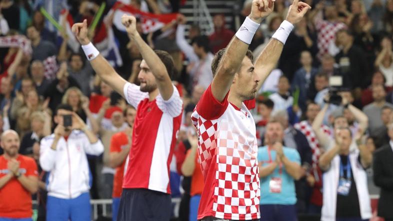 Marin Čilić Ivan Dodig Hrvaška Argentina Davisov pokal