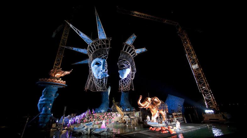 jezero Constance, Bregenz, opera na vodi, Aida