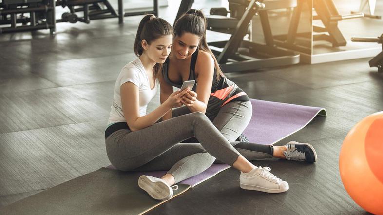 telovadba vadba telefon