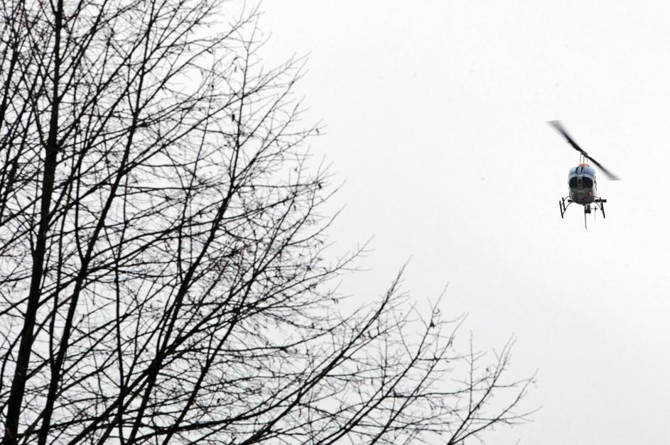 Iskanje fanta, ki je skočil v Savo 