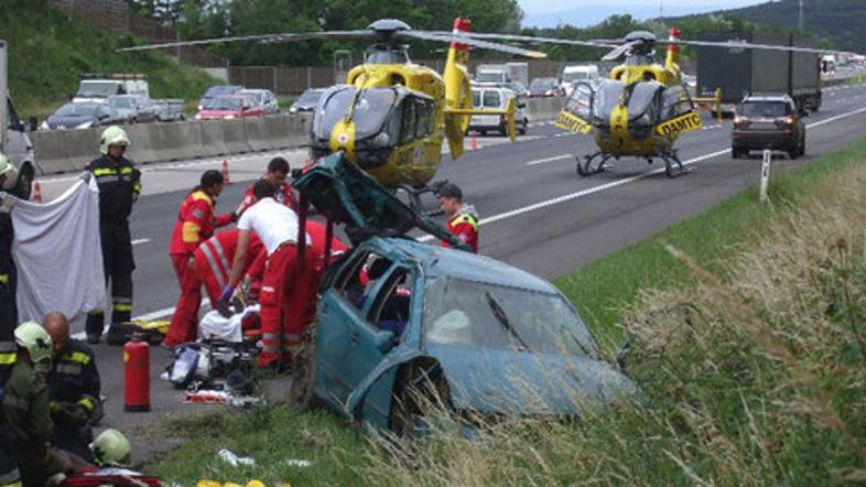 Slovenka Avstija nesreča