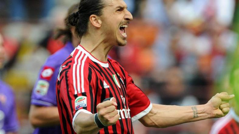 Ibrahimović AC Milan Fiorentina Italija Serie A liga prvenstvo