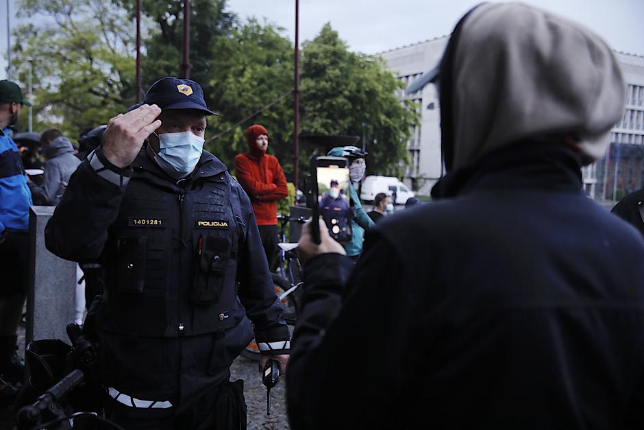 tretji protivladni protest v Ljubljani | Avtor: Saša Despot