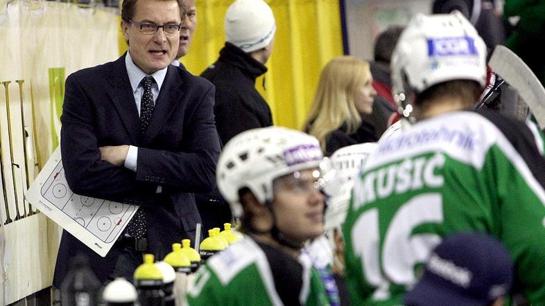 Hannu Järvenpää in njegove varovance v četrtfinalu čaka Salzburg. (Foto: Boštjan