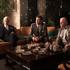 Roger Sterling (John Slattery), Don Draper (Jon Hamm) in Bertram Cooper (Robert 