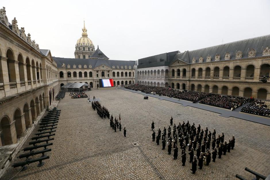 Pariz, žalna slovesnost | Avtor: EPA