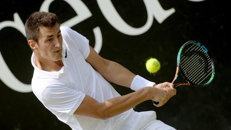 Bernard Tomić v Wimbledonu