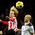 (Tottenham : Sunderland 1:1) Bolo Zenden in Alan Hutton