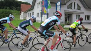 Kolesarji, maraton Franja 2012