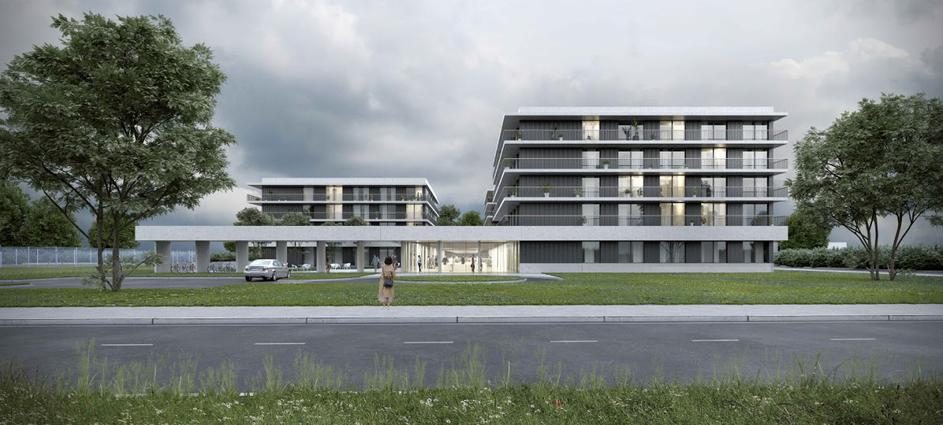 Prvonagrajena rešitev za dom starejših na Zlatem polju v Kranju