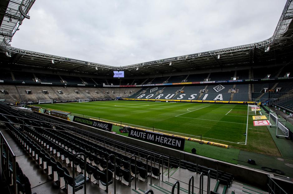 Borussia-Park Mönchengladbach | Avtor: Reševalni pas/Twitter