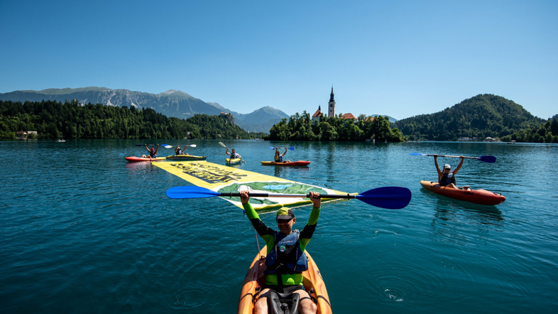 Bled, Greenpeace