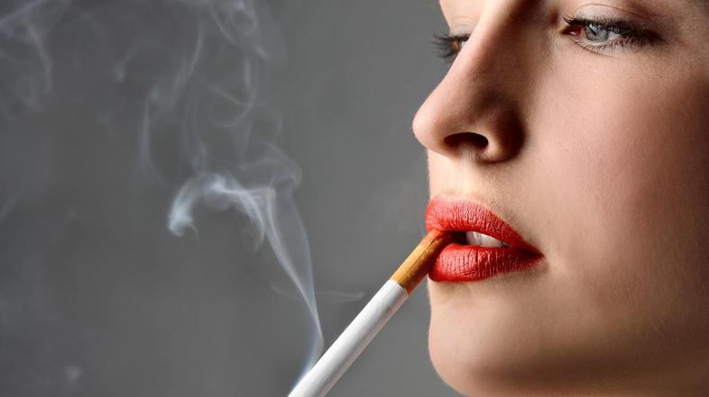 Tveganje za nastanek pljučnega raka je pri kadilcih kar dvajsetkrat višje kot pr