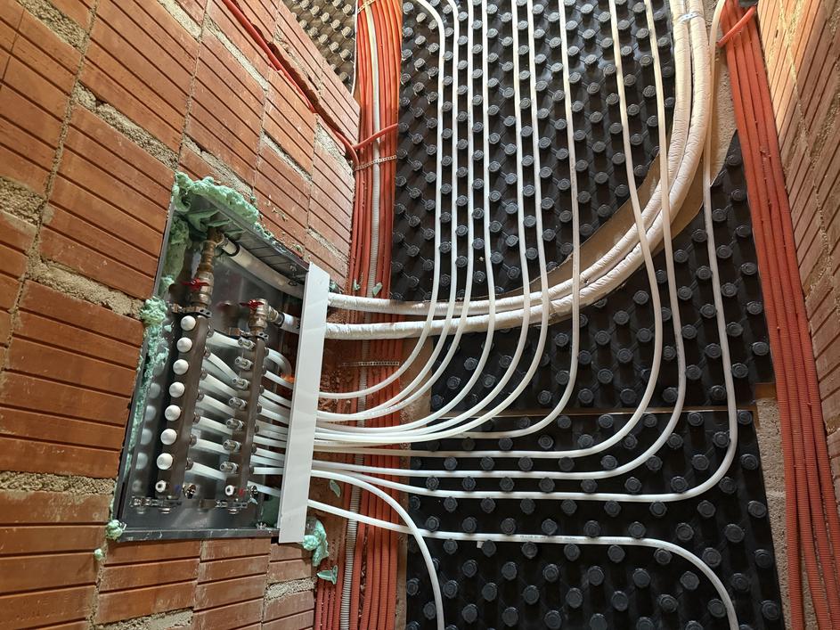 Izvedba talnega gretja