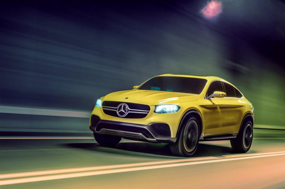 Mercedes-benz GLC coupe koncept