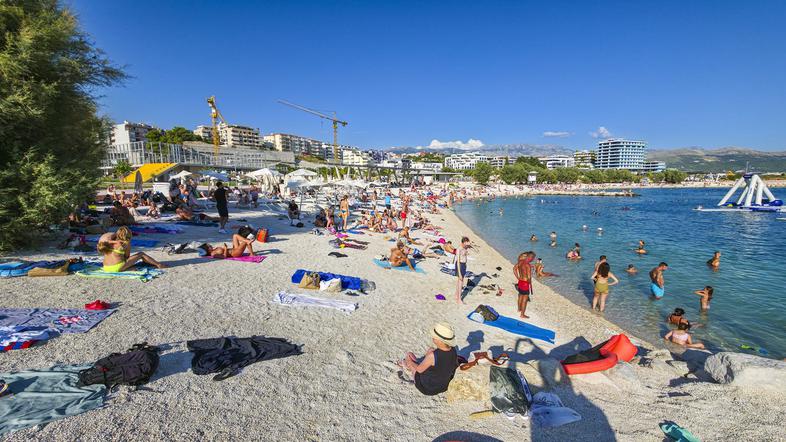plaža v Splitu