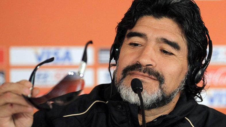 Po Peleju in Platiniju se je Maradona obregnil še ob Gentileja. (Foto: Reuters)