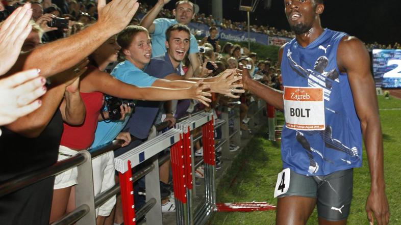 usain bolt zagreb