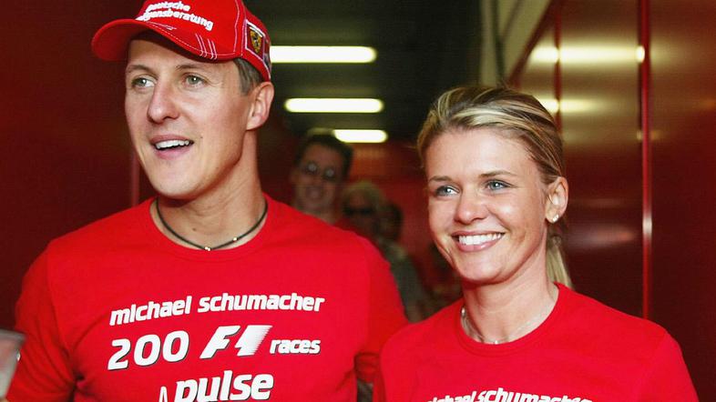 Michael in Corinna Schumacher