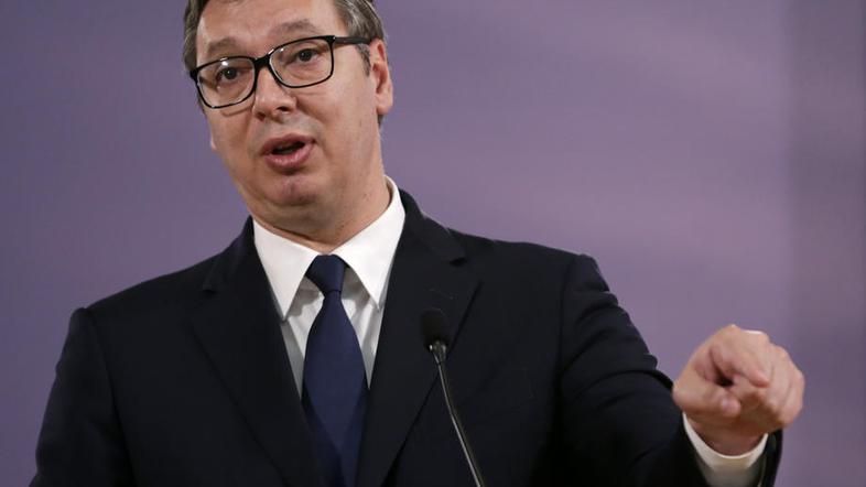 Aleksandar Vučić Borut Pahor srečanje