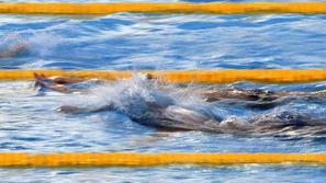 Plavalci z vsega sveta so v petek v Rimu prvič preizkusili bazen Foro Italico.