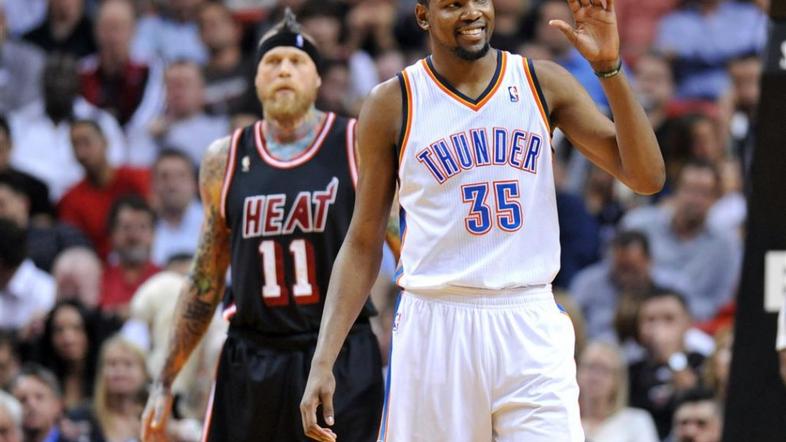 Durant Miami Heat Oklahoma City Thunder liga NBA