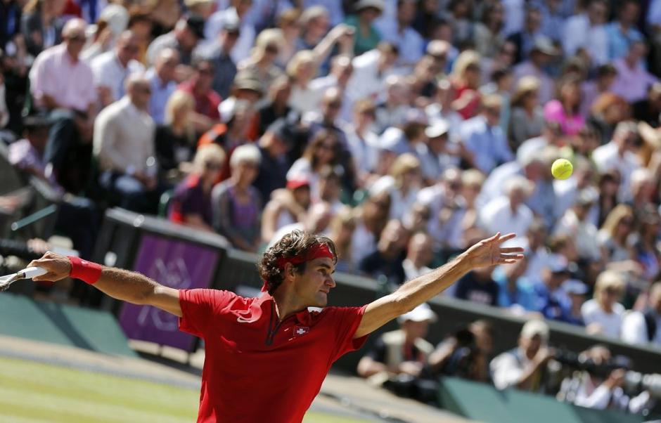 andy murray roger federer london 2012 | Avtor: Reuters