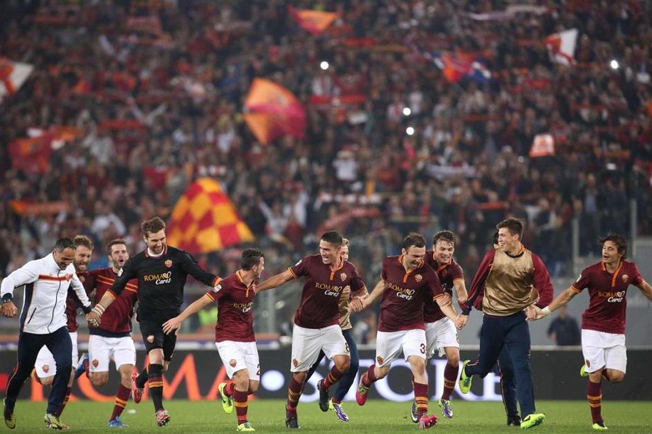 AS Roma Chievo Serie A Italija liga prvenstvo Borriello Florenzi De Sanctis