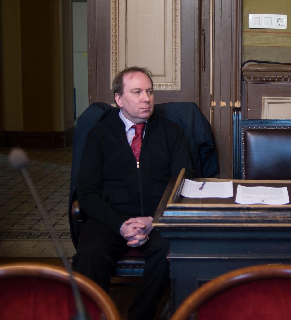 Ivan Radan na sodišču | Avtor: Anže Petkovšek