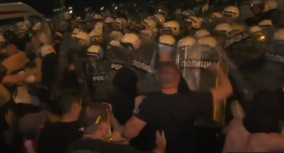 Beograd nasilje | Avtor: zajem zaslona