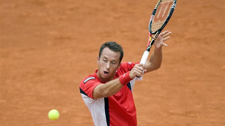 Philipp Kohlschreiber je dosegel odločilno zmago. (Foto: EPA)