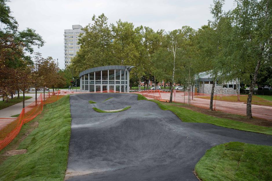 Pump track proga za kolesarje in rolkarje. | Avtor: Anže Petkovšek