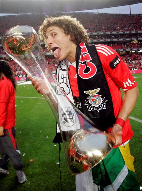 Benfica prvak 2010 veselje