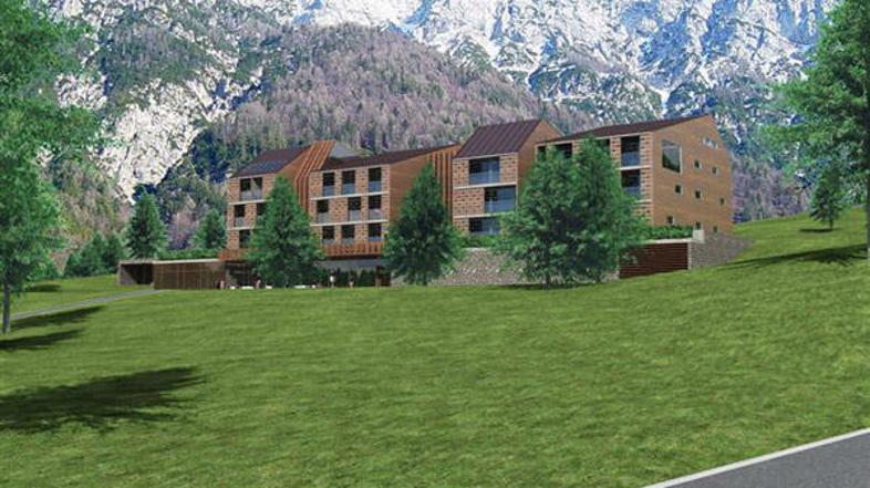 Takšen bo hotel Erika, ki naj bi prve goste sprejel čez tri leta, lastnik in inv