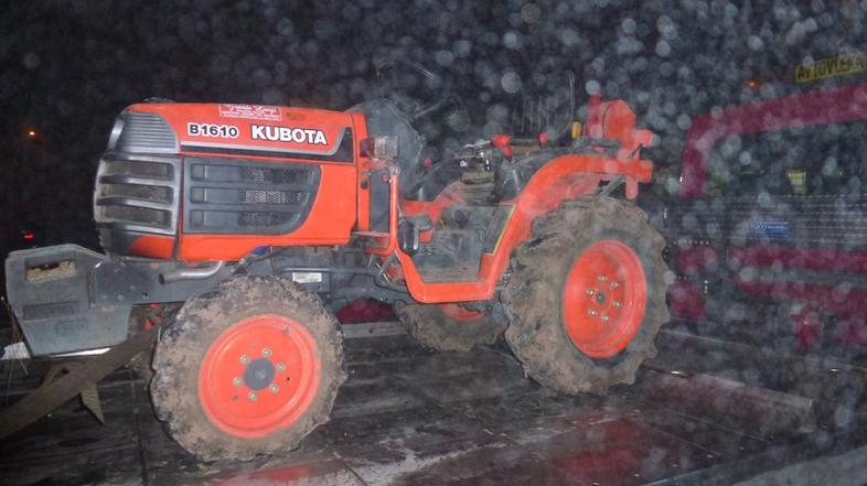 Ukraden traktor