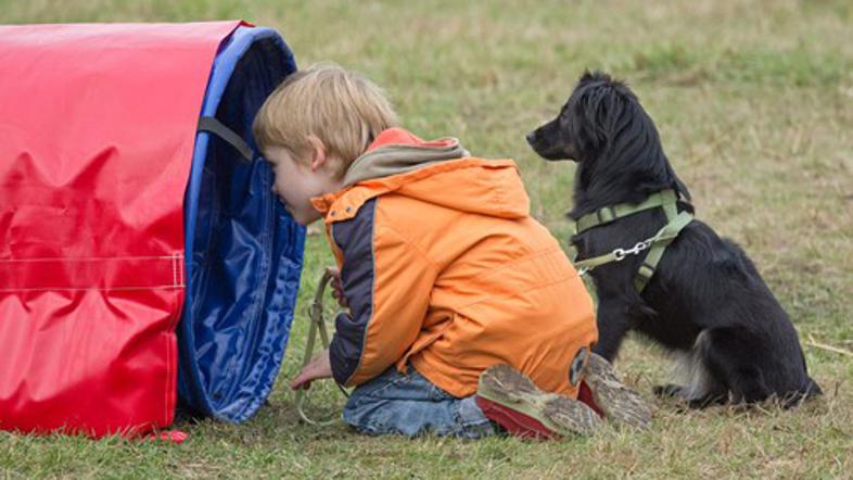 Pes in otrok