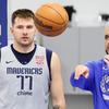 Luka Dončić in Igor Kokoškov