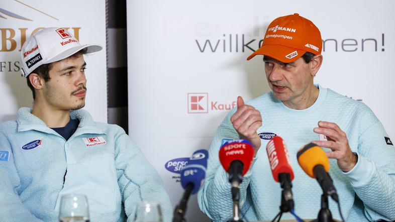 Stefan Horngacher in Philipp Raimund