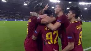 Stephan El Shaarawy Diego Perotti prst v rit AS Roma Chelsea