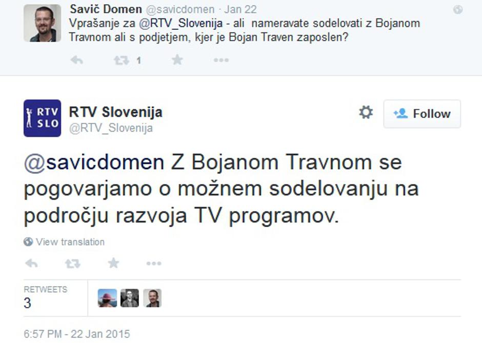 traven | Avtor: Reševalni pas/Twitter