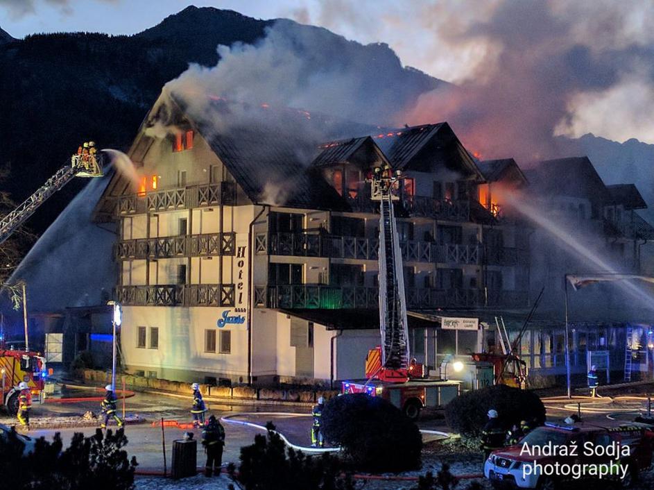 požar hotel Jezero